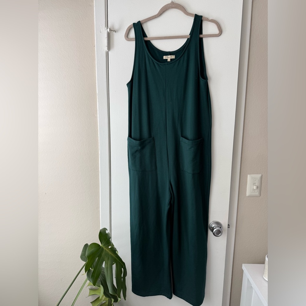 Madewell Dark Green Jumpsuit
